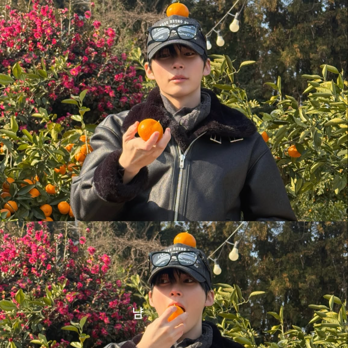 Recent activity shot of Sung Hanbin (ZEROBASEONE)