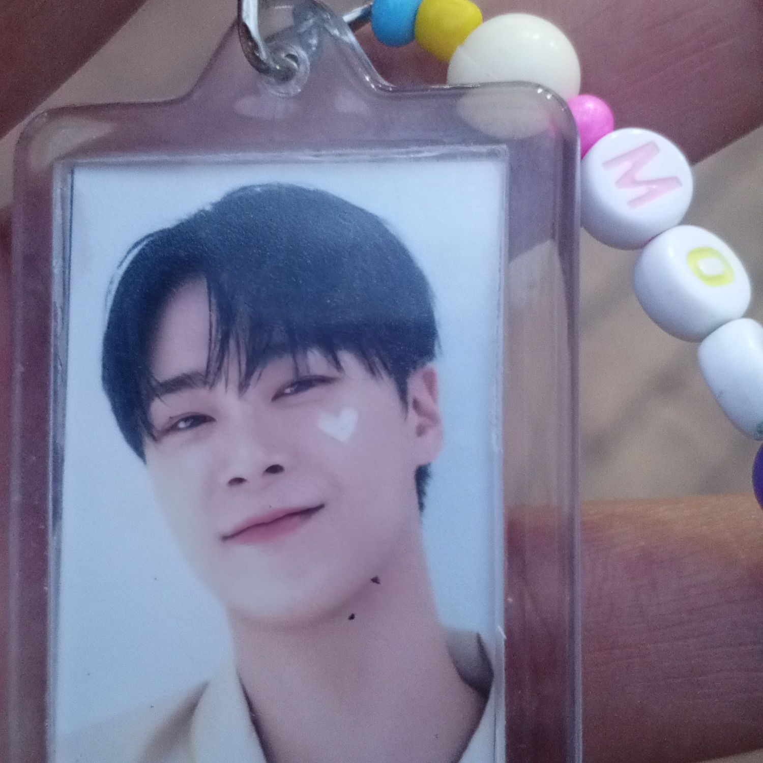 A moment captured by Moonbin (ASTRO)'s fan