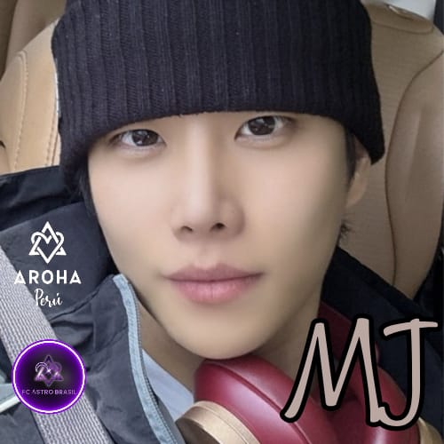 A moment captured by MJ (ASTRO)'s fan