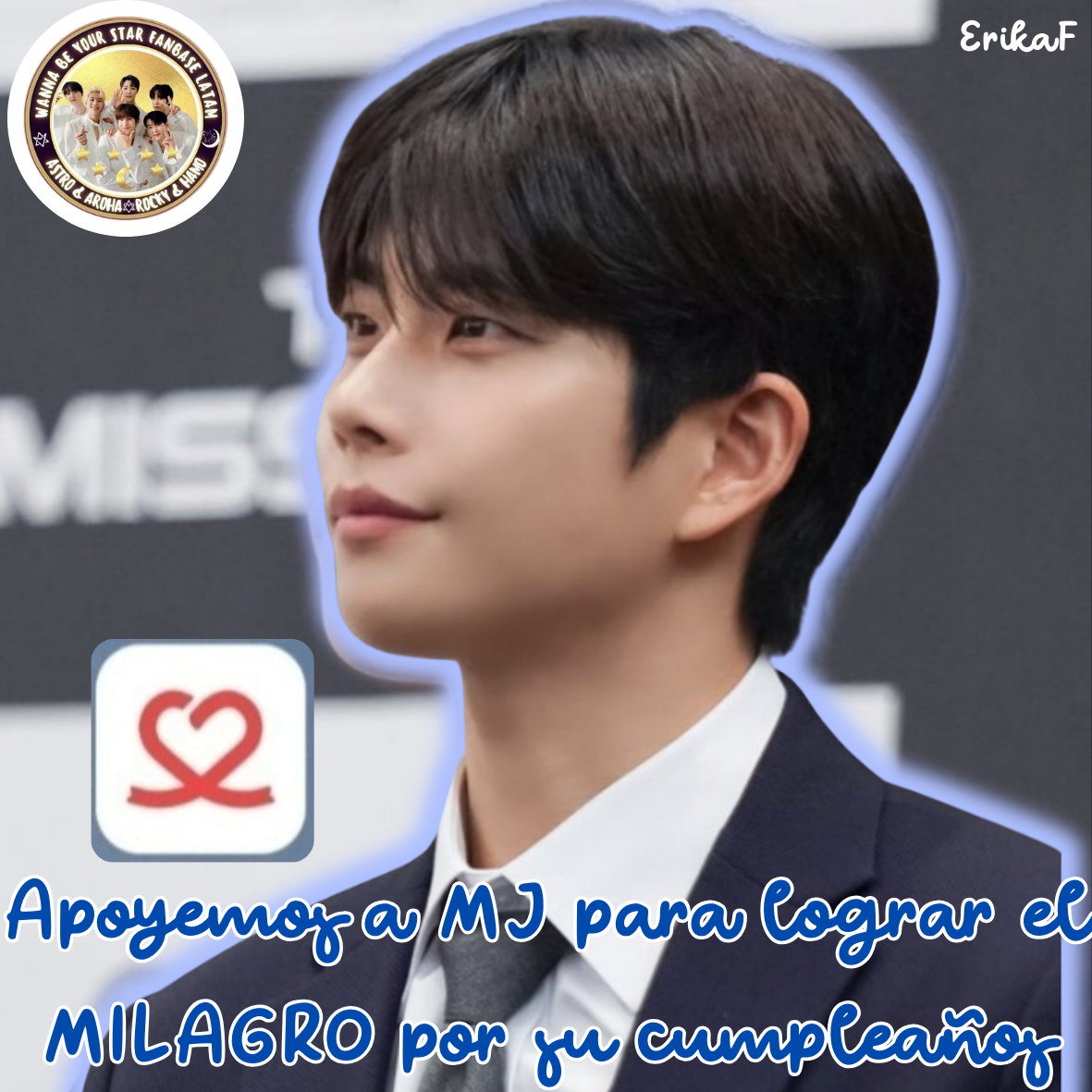 A moment captured by MJ (ASTRO)'s fan