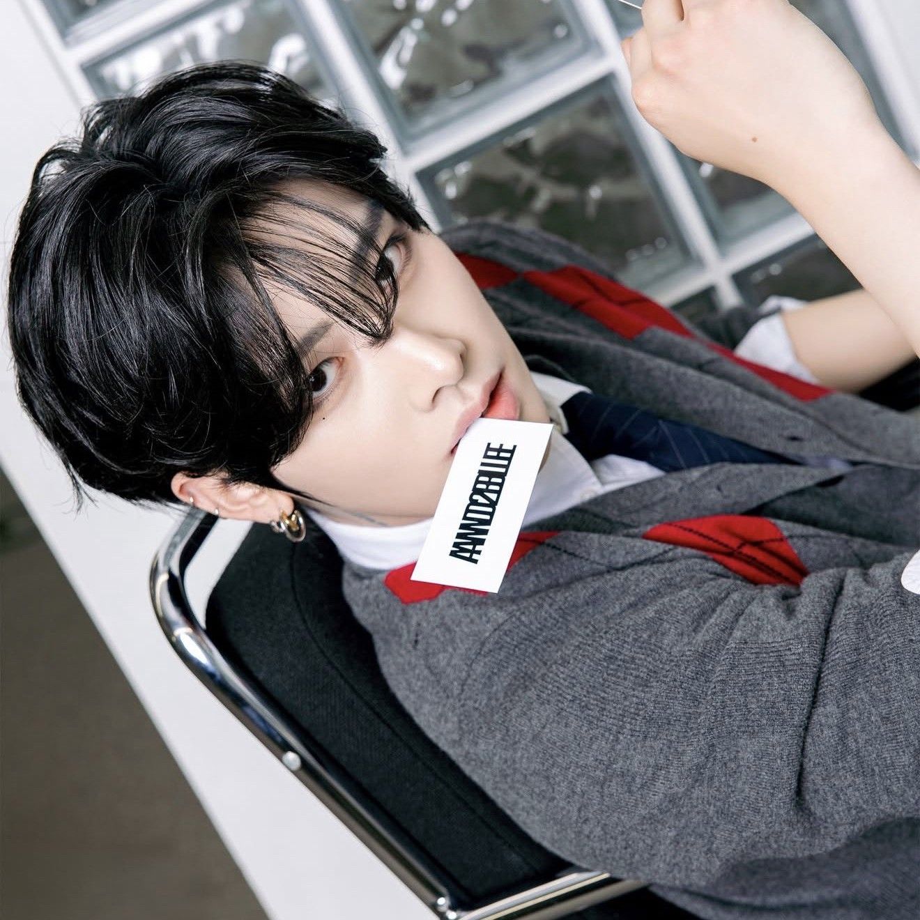 A moment captured by Ricky's fan