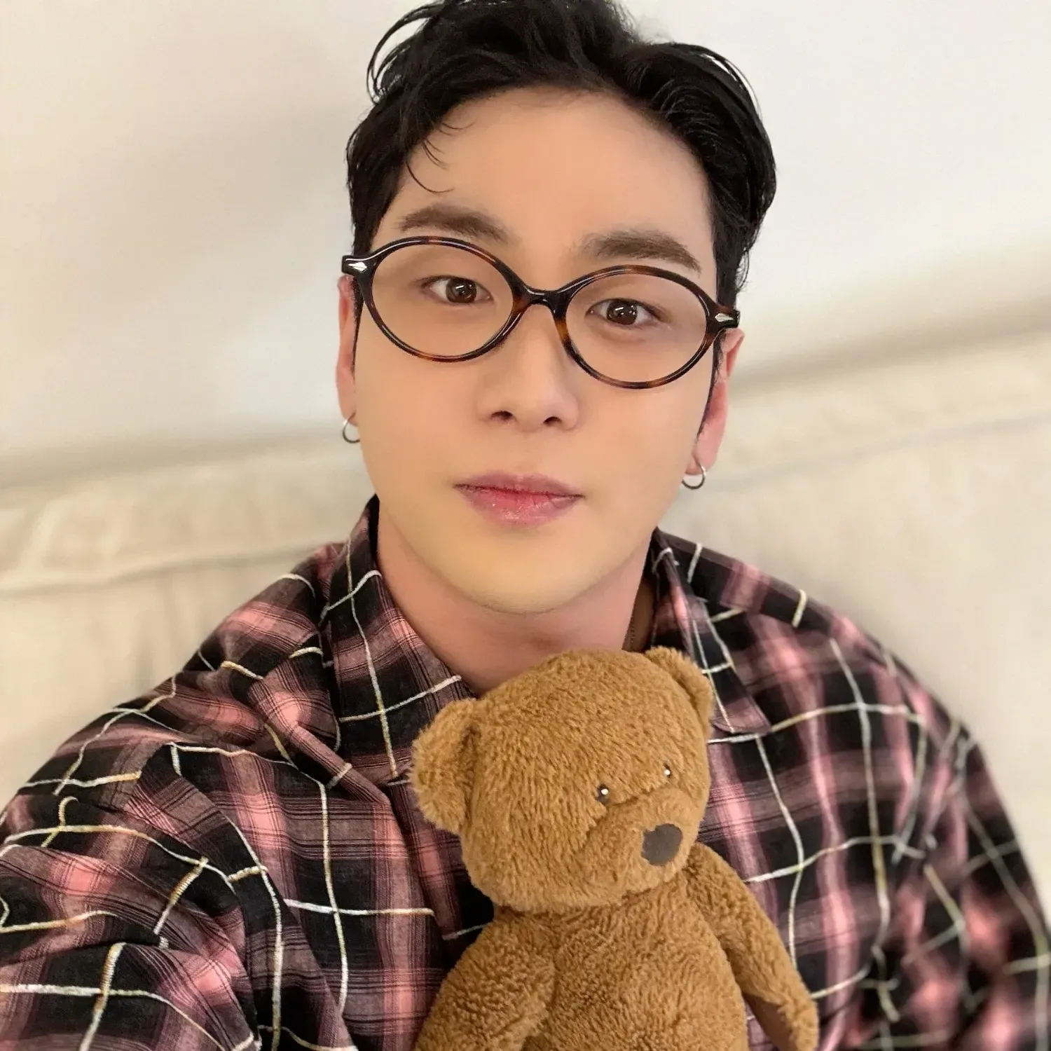 A moment captured by Baekho's fan