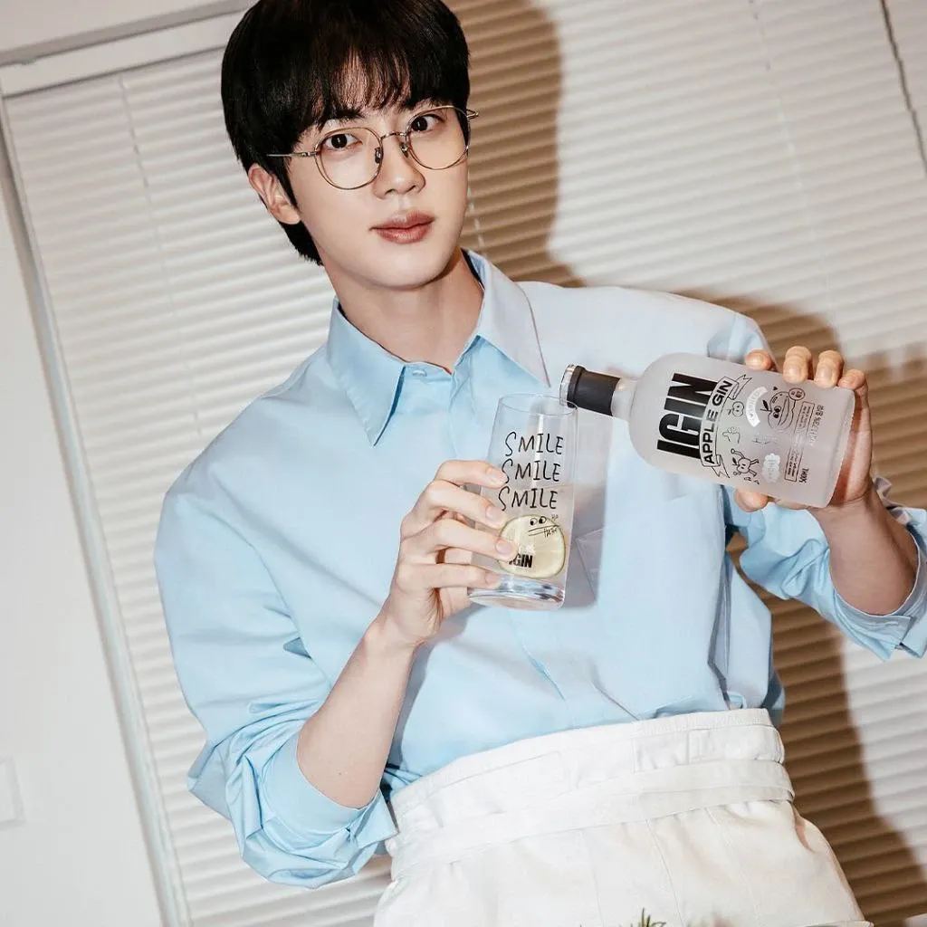 Potret di balik layar Jin (BTS)