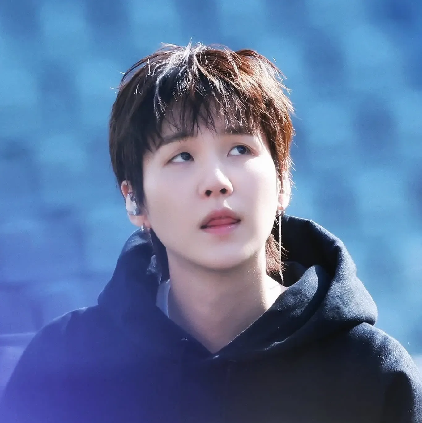 Recent activity shot of SUGA (BTS)