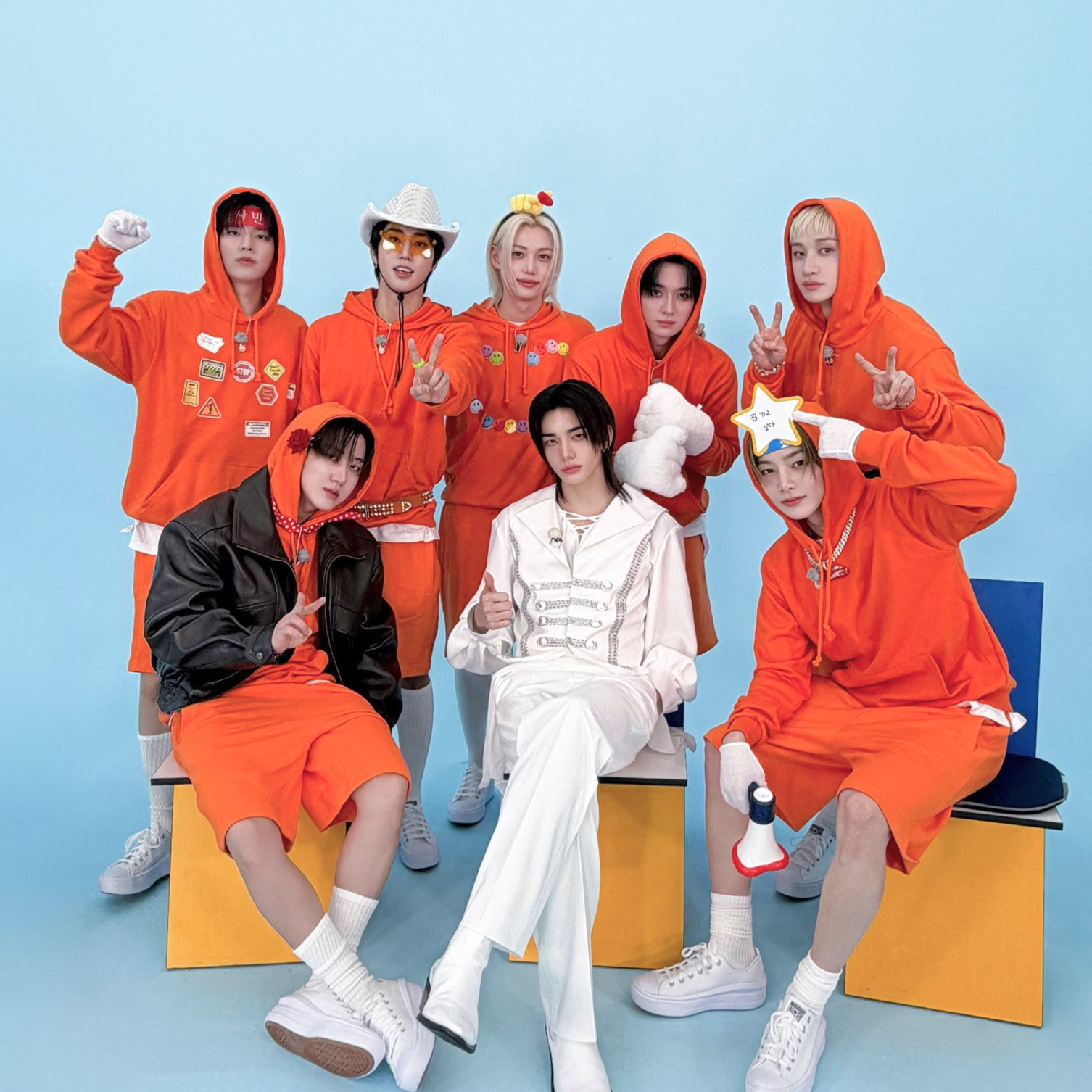 Stray Kids의 비하인드 컷