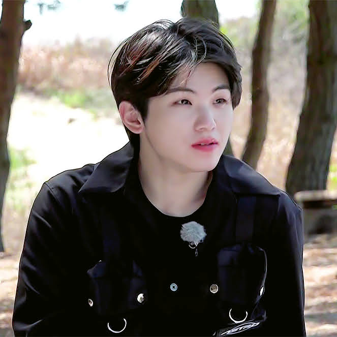 Recent activity shot of Woozi (SEVENTEEN)