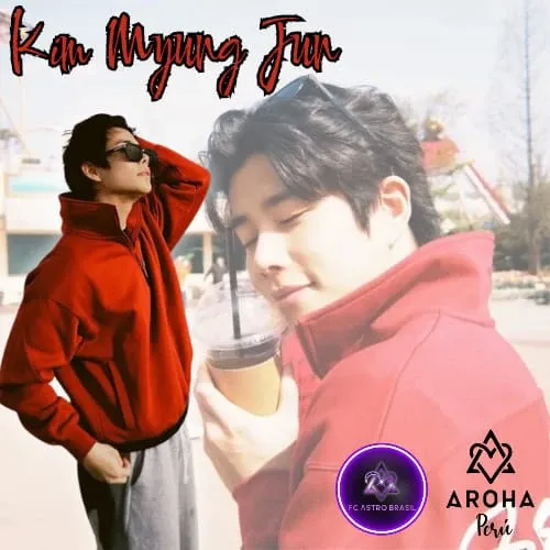 A moment captured by MJ (ASTRO)'s fan