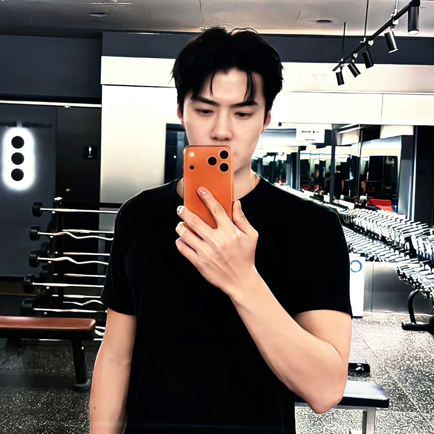 Momen yang diabadikan oleh penggemar EXO