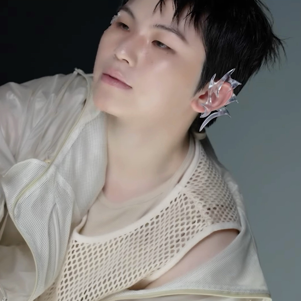 Recent activity shot of Woozi (SEVENTEEN)