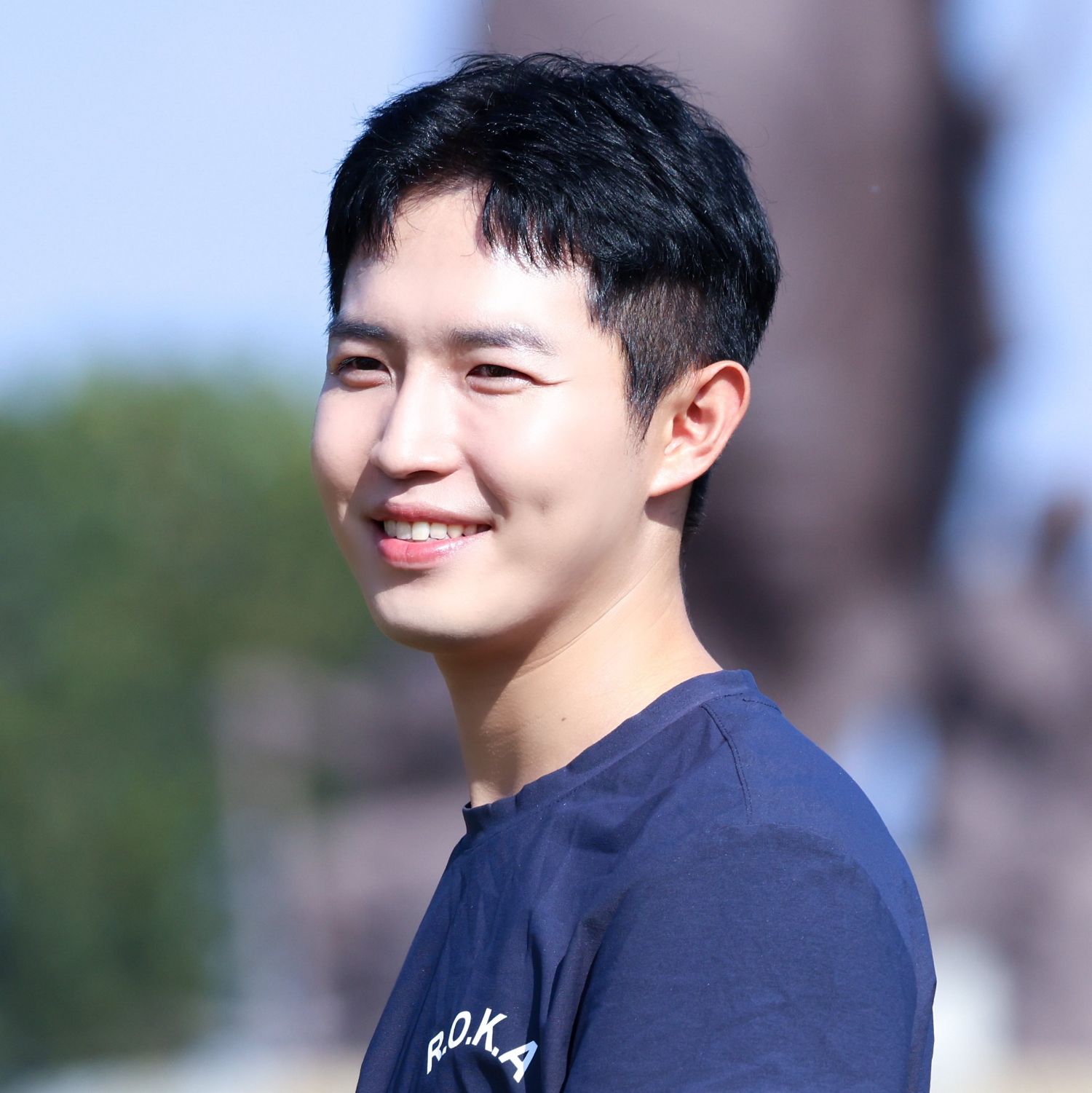 キム・ジェファンの舞台裏ショット