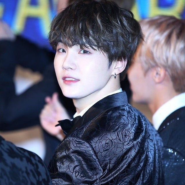 Recent activity shot of SUGA (BTS)