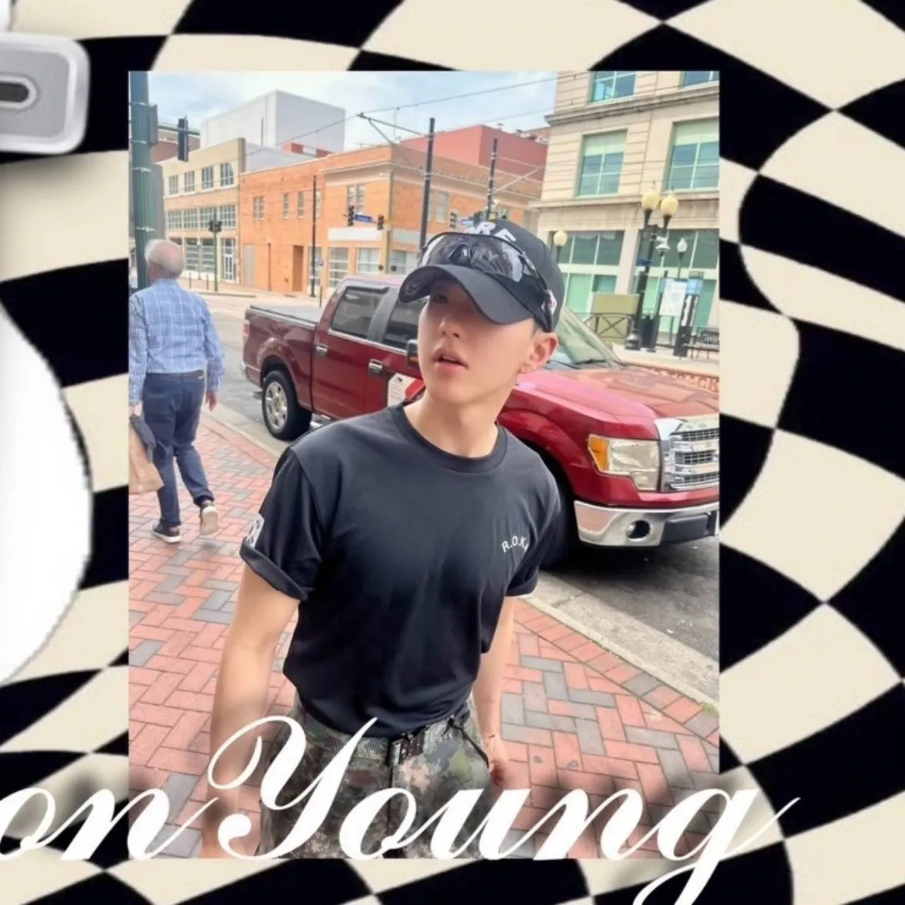 Recent activity shot of Hoshi (SEVENTEEN)