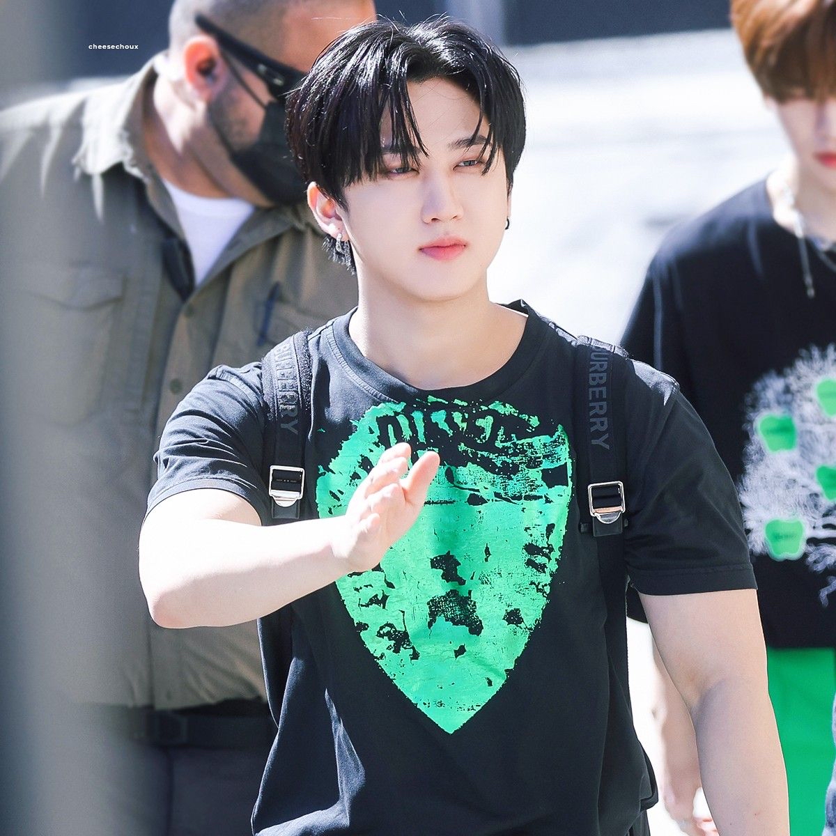 Behind-the-scenes cut of Changbin (Stray Kids)