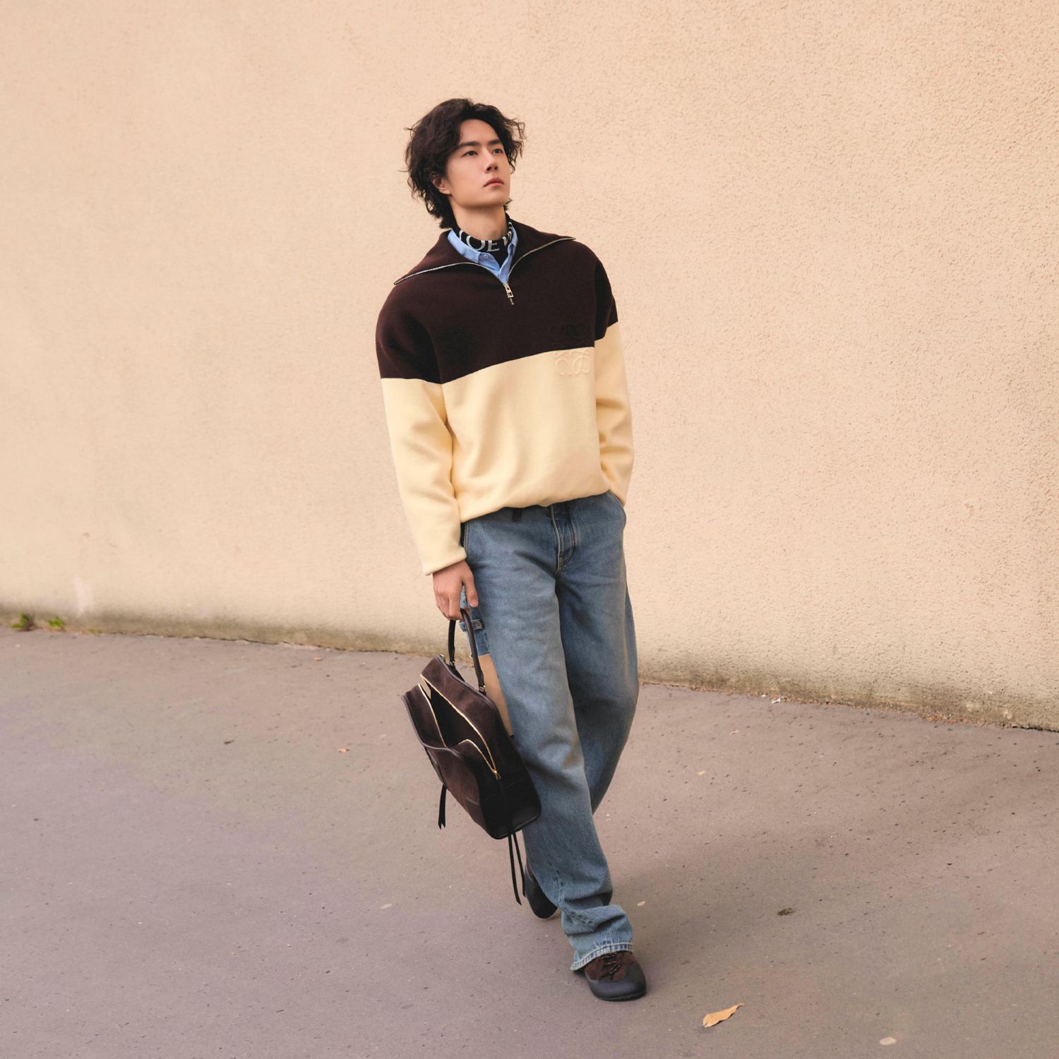 Behind-the-scenes cut of Wang Yibo
