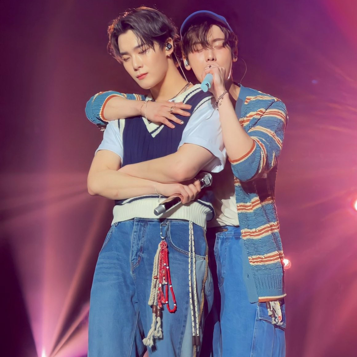 A moment captured by Moonbin (ASTRO)'s fan