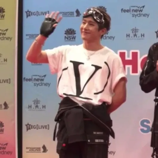 A moment captured by Jinjin (ASTRO)'s fan