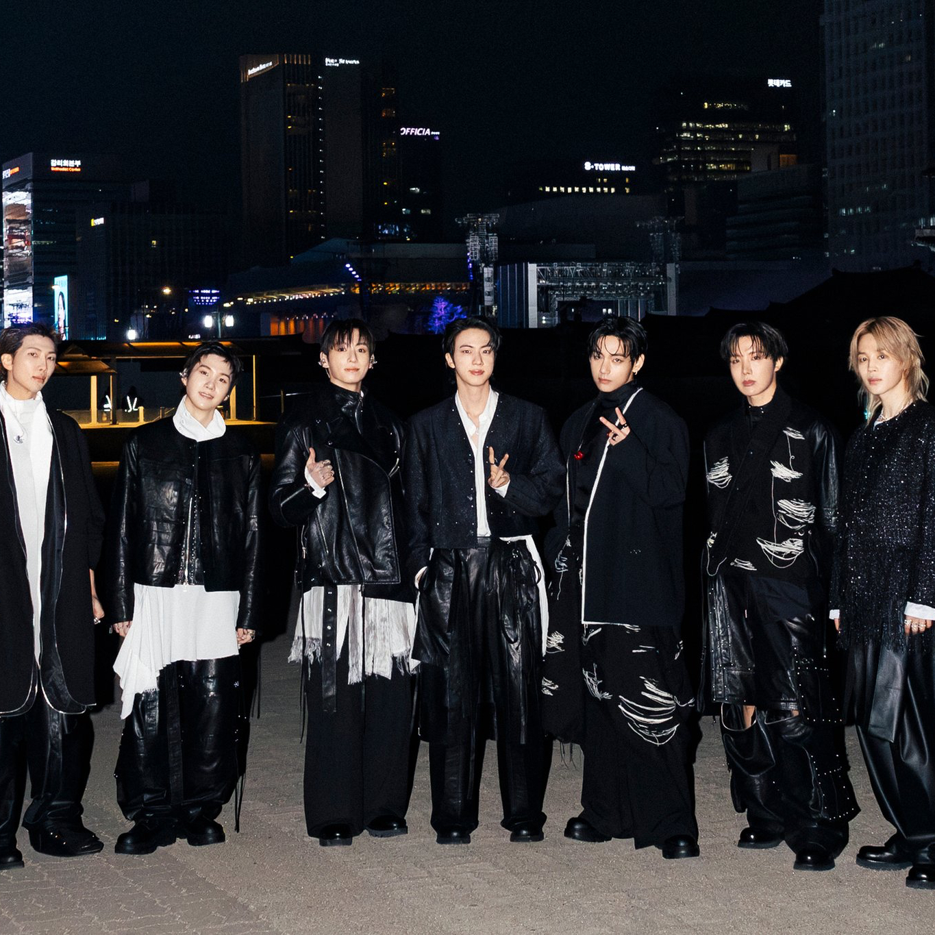 A moment captured by SUGA (BTS)'s fan