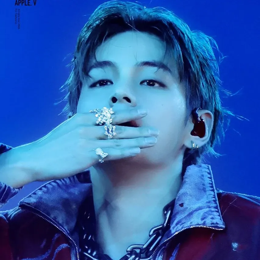 Recent activity shot of V (BTS)