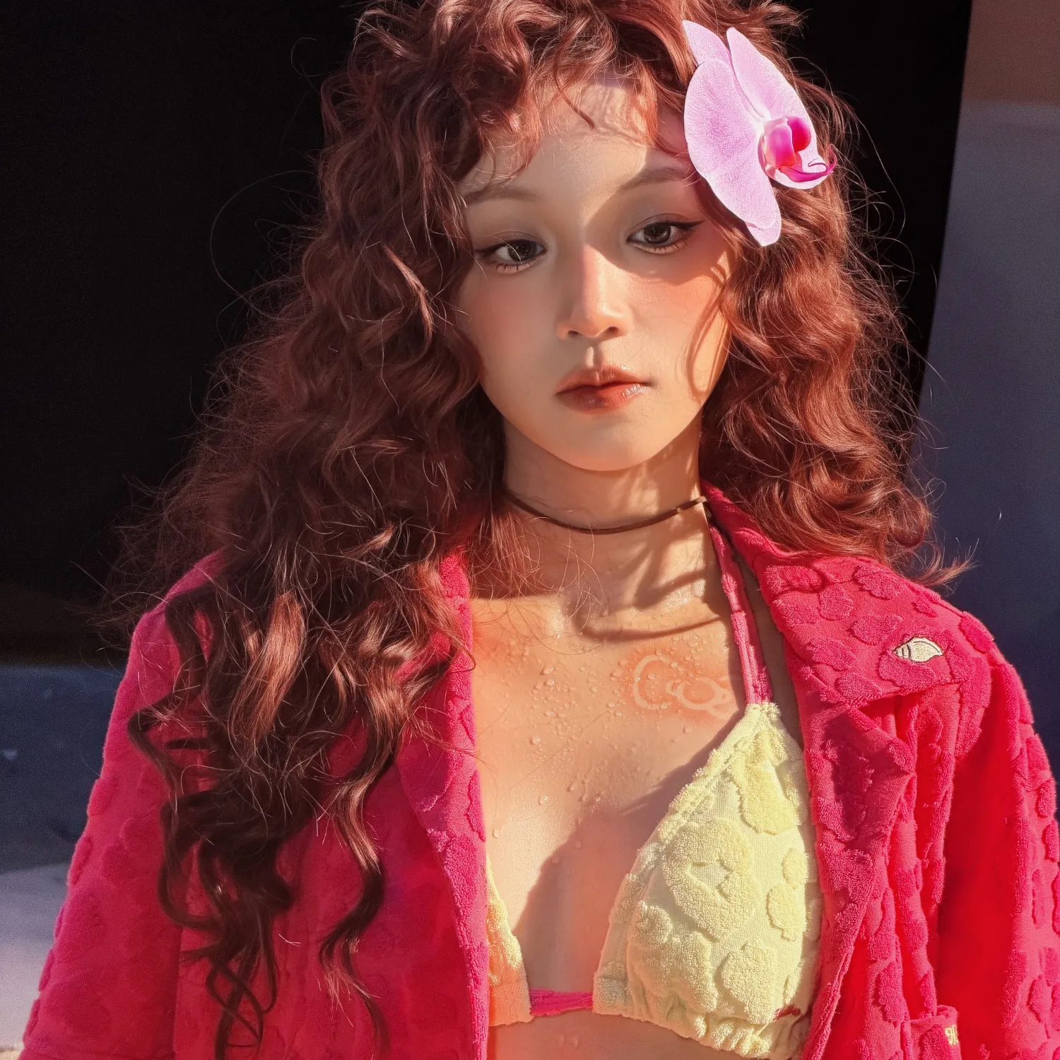 A moment captured by Yuqi (i-dle)'s fan