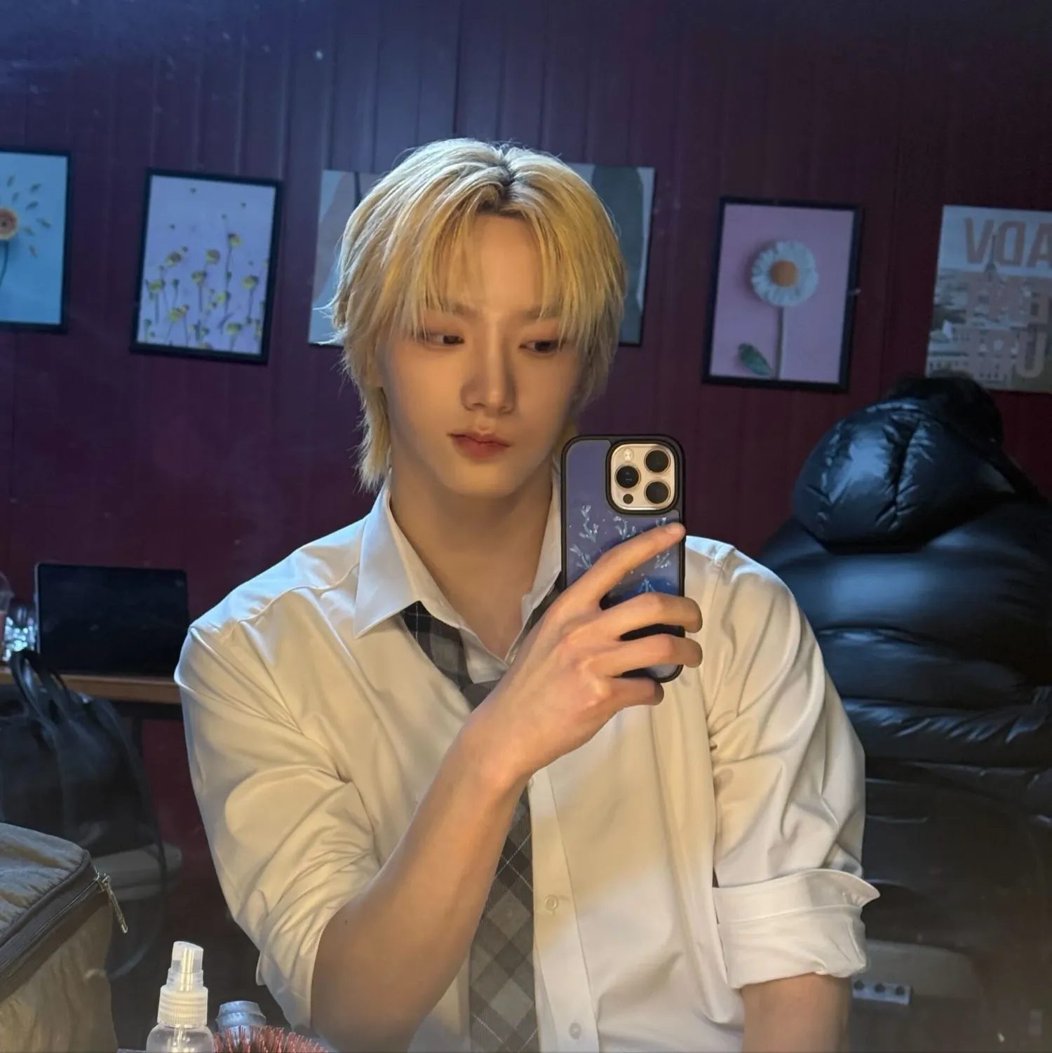 Recent activity shot of Sungho (BOYNEXTDOOR)