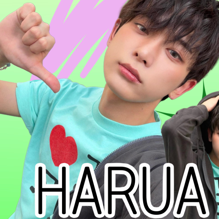 Recent activity shot of Harua (&TEAM)