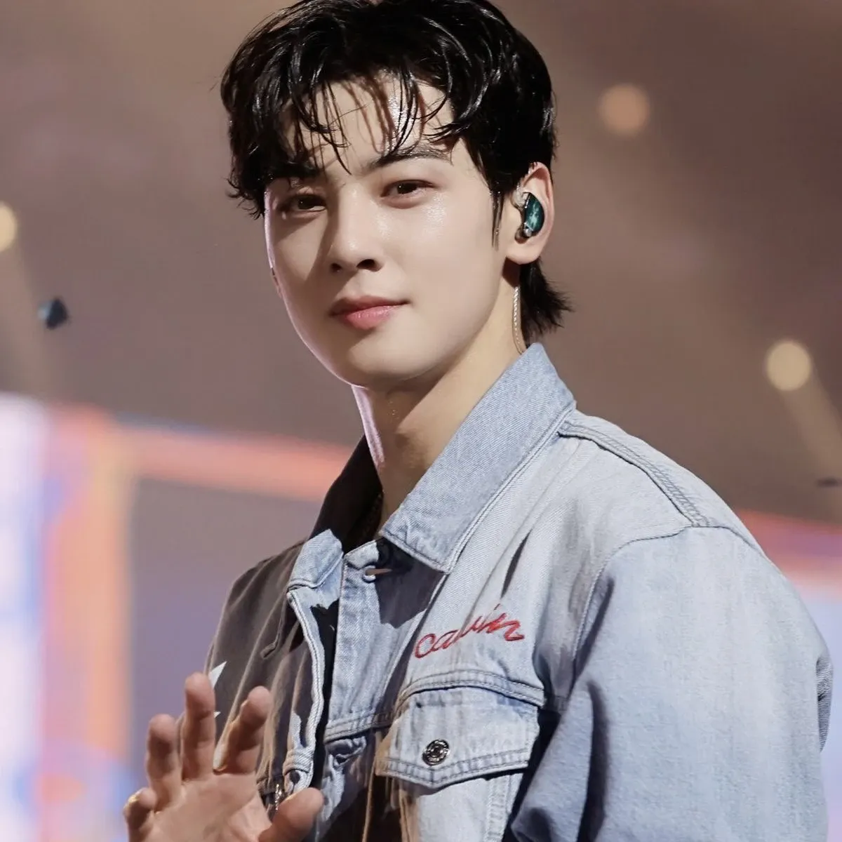 A moment captured by Eunwoo (ASTRO)'s fan