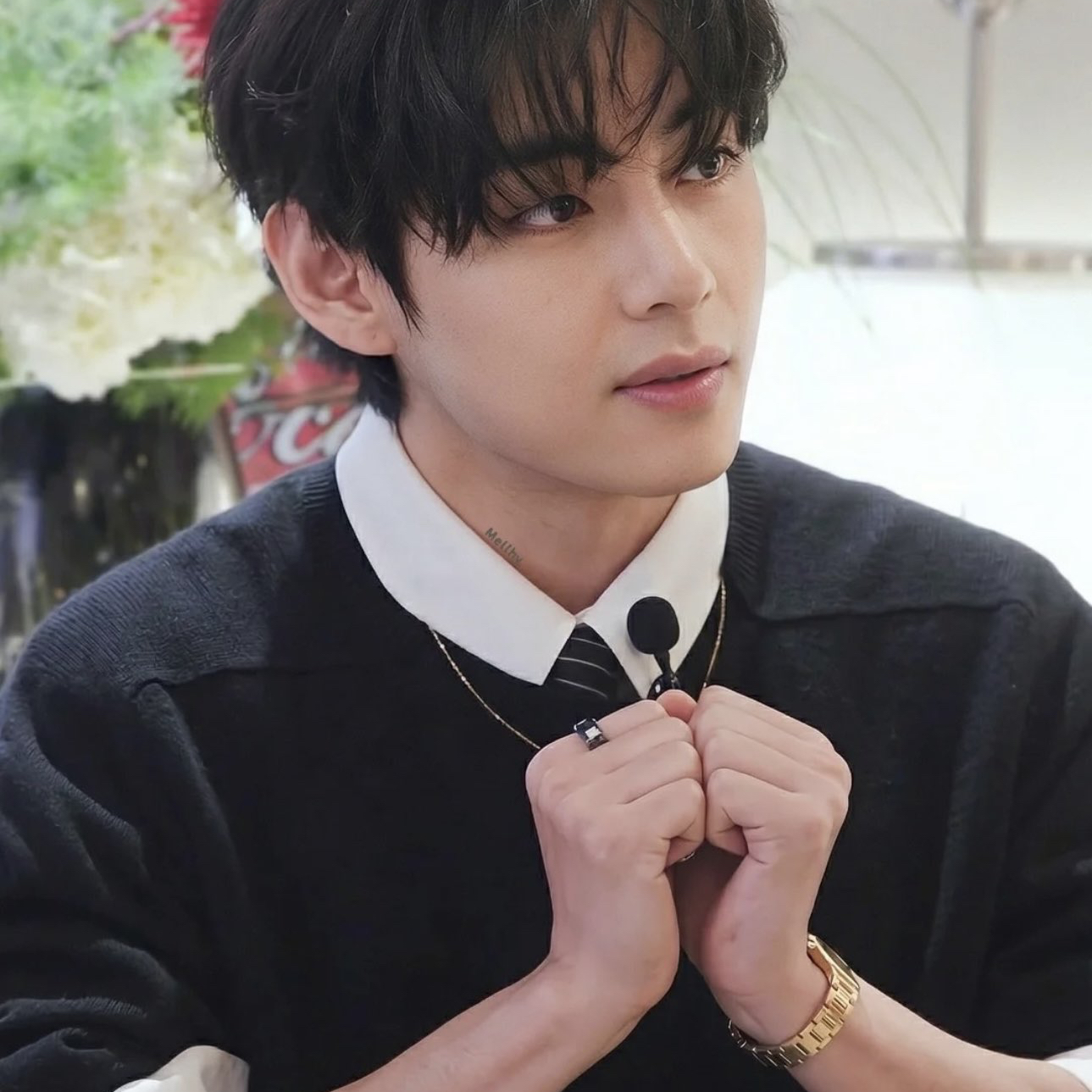 Recent activity shot of V (BTS)