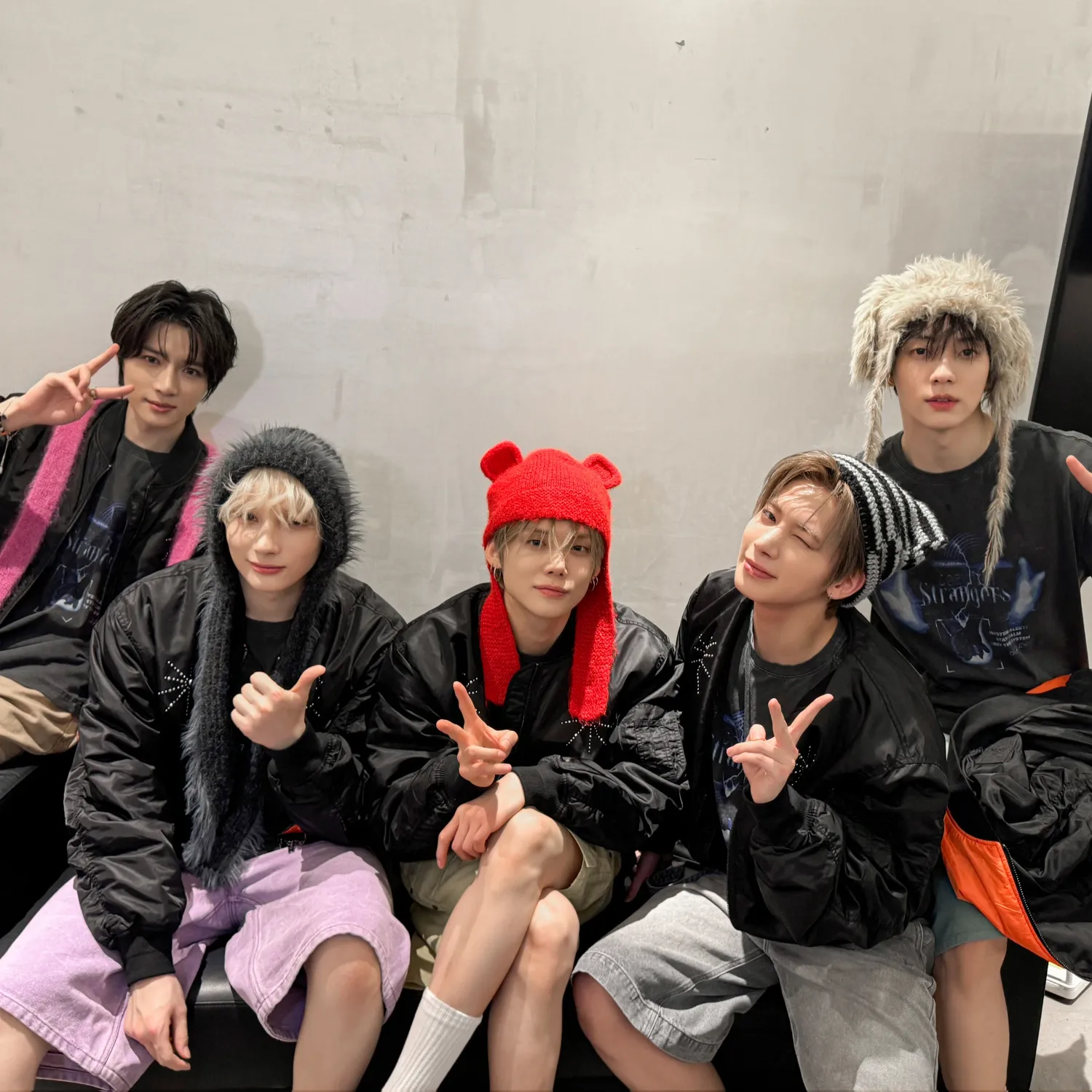 투모로우바이투게더의 비하인드 컷