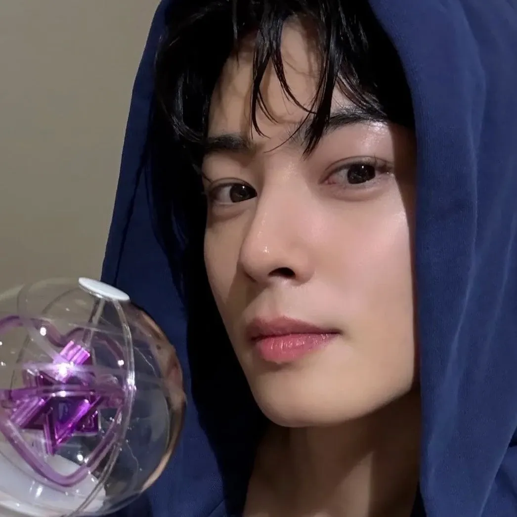 Momen yang diabadikan oleh penggemar Eunwoo (ASTRO)