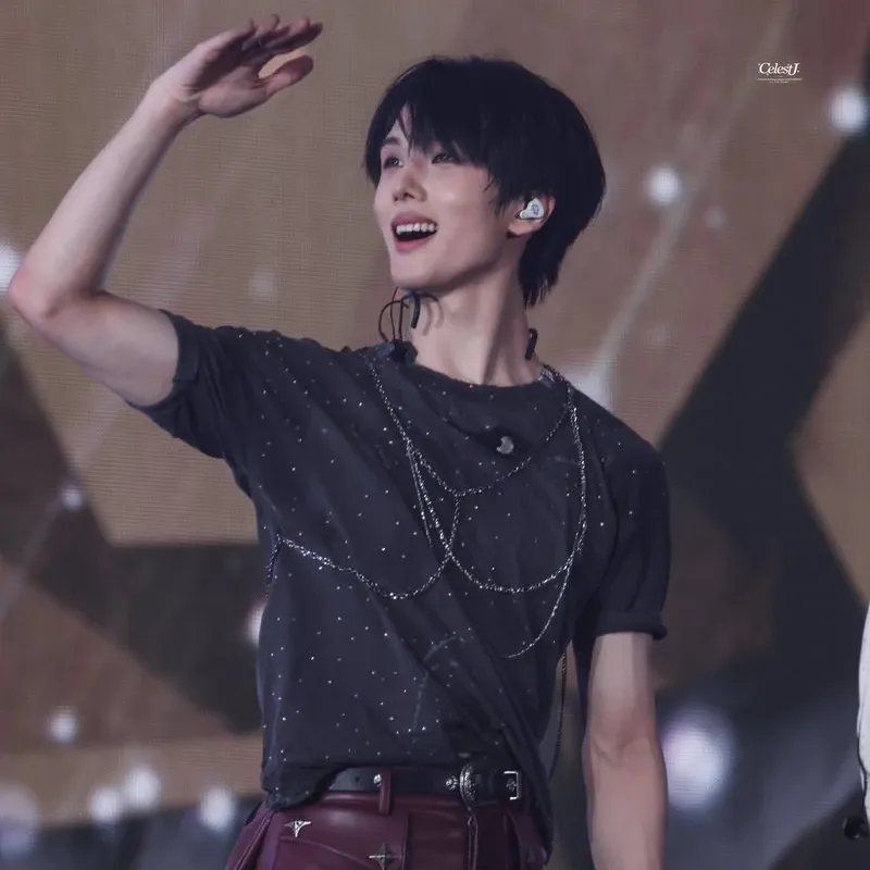 A moment captured by Jisung (NCT DREAM)'s fan