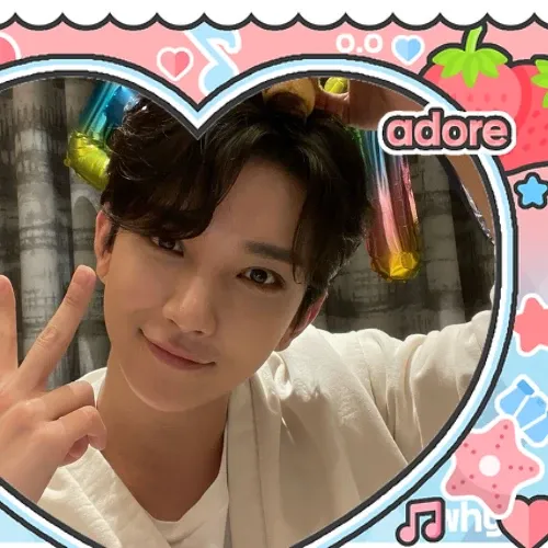 A moment captured by Joshua (SEVENTEEN)'s fan