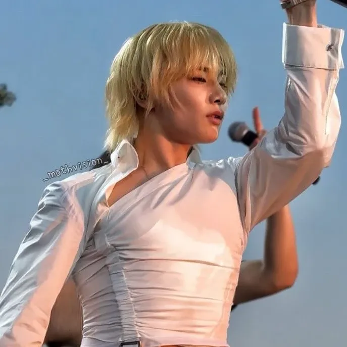 A moment captured by I.N (Stray Kids)'s fan