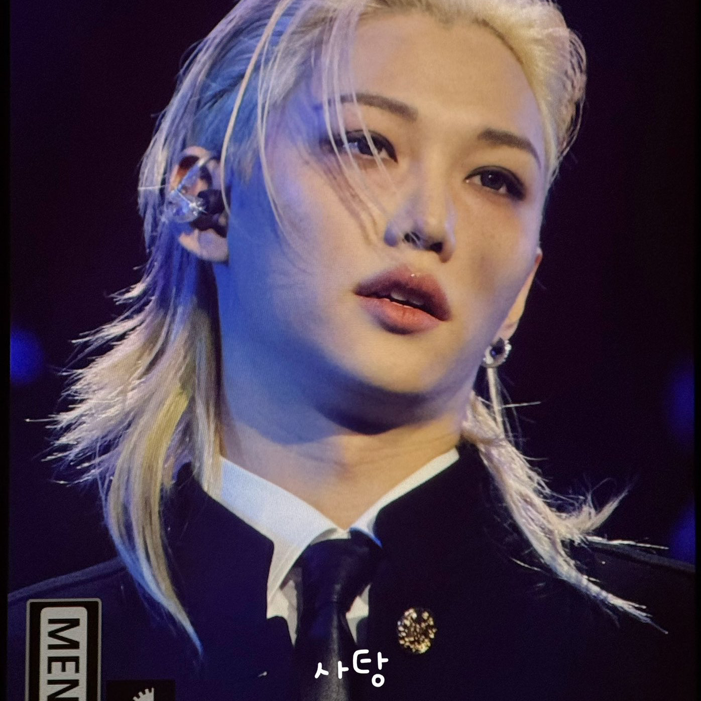 Recent activity shot of Felix (Stray Kids)