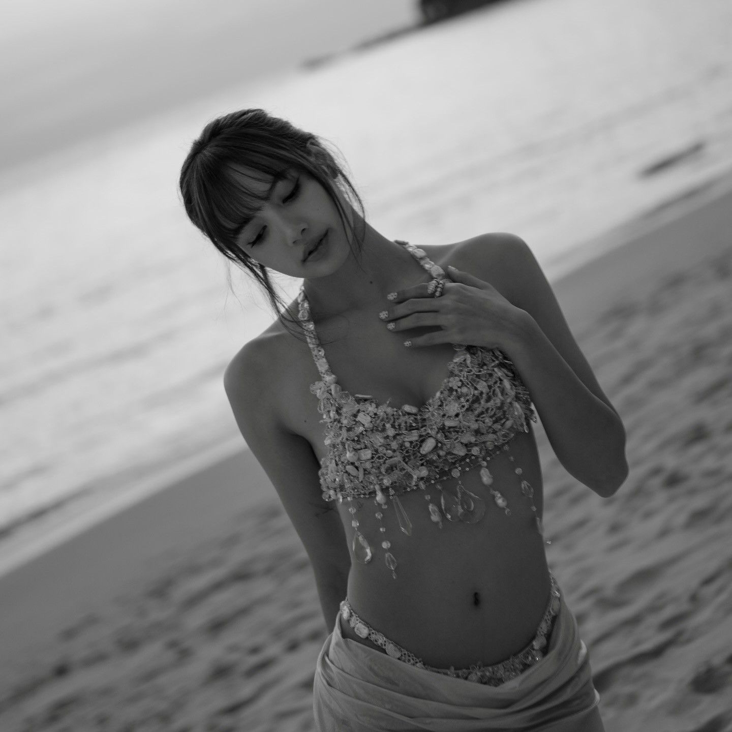 Momen yang diabadikan oleh penggemar Lisa (BLACKPINK)