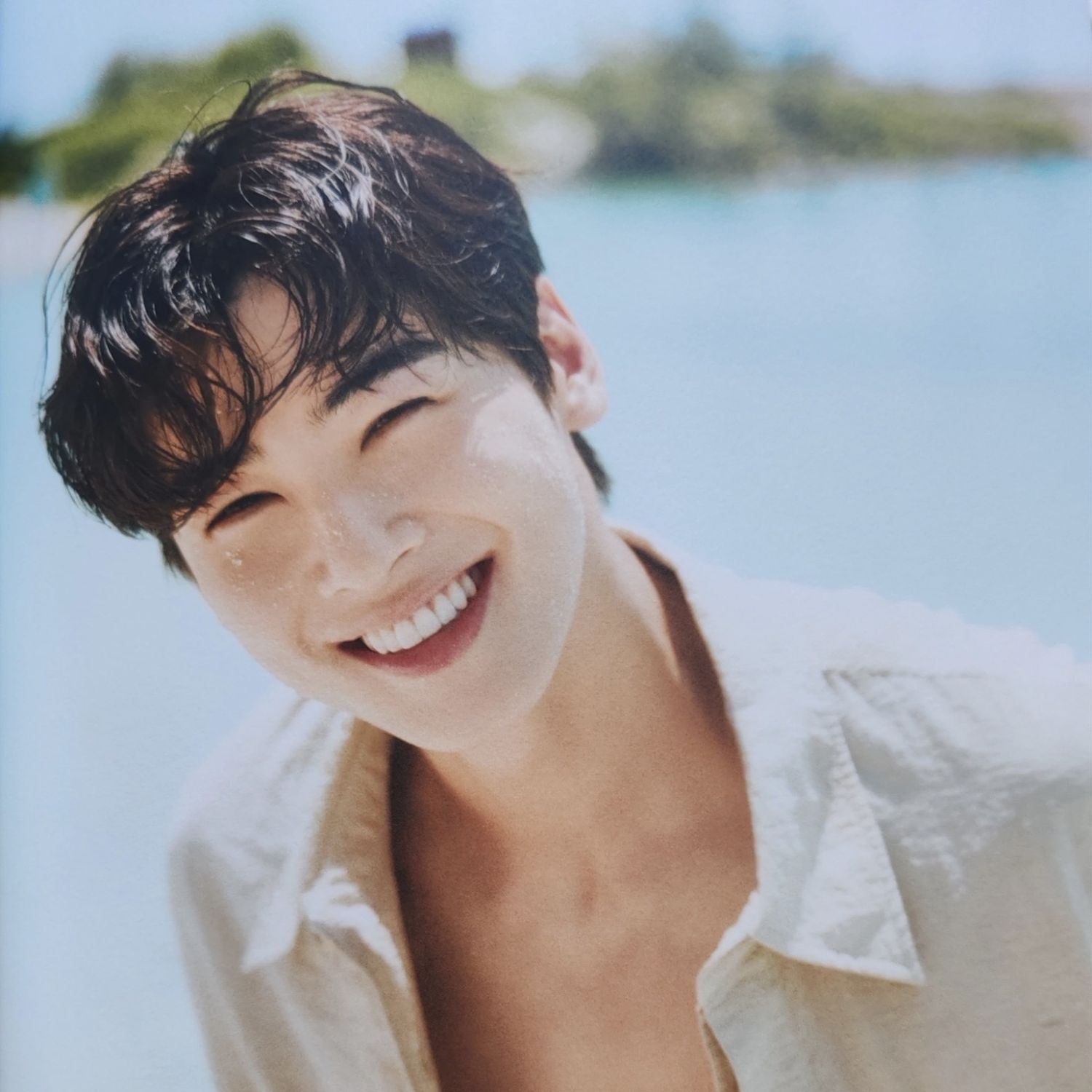 Recent activity shot of Eunwoo (ASTRO)