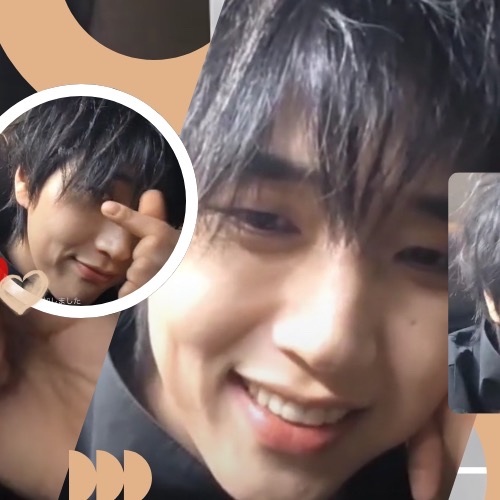 A moment captured by Sandeul (B1A4)'s fan