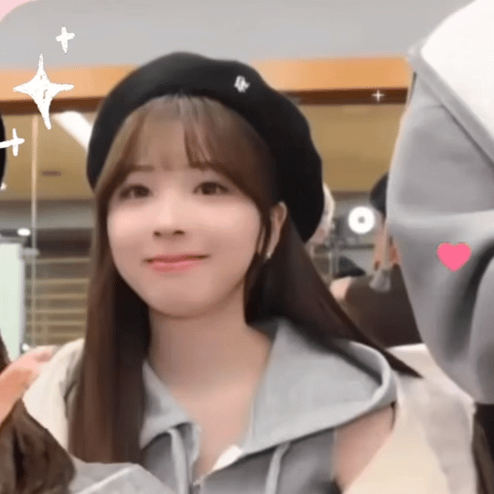 Recent activity shot of Miihi (NiziU)