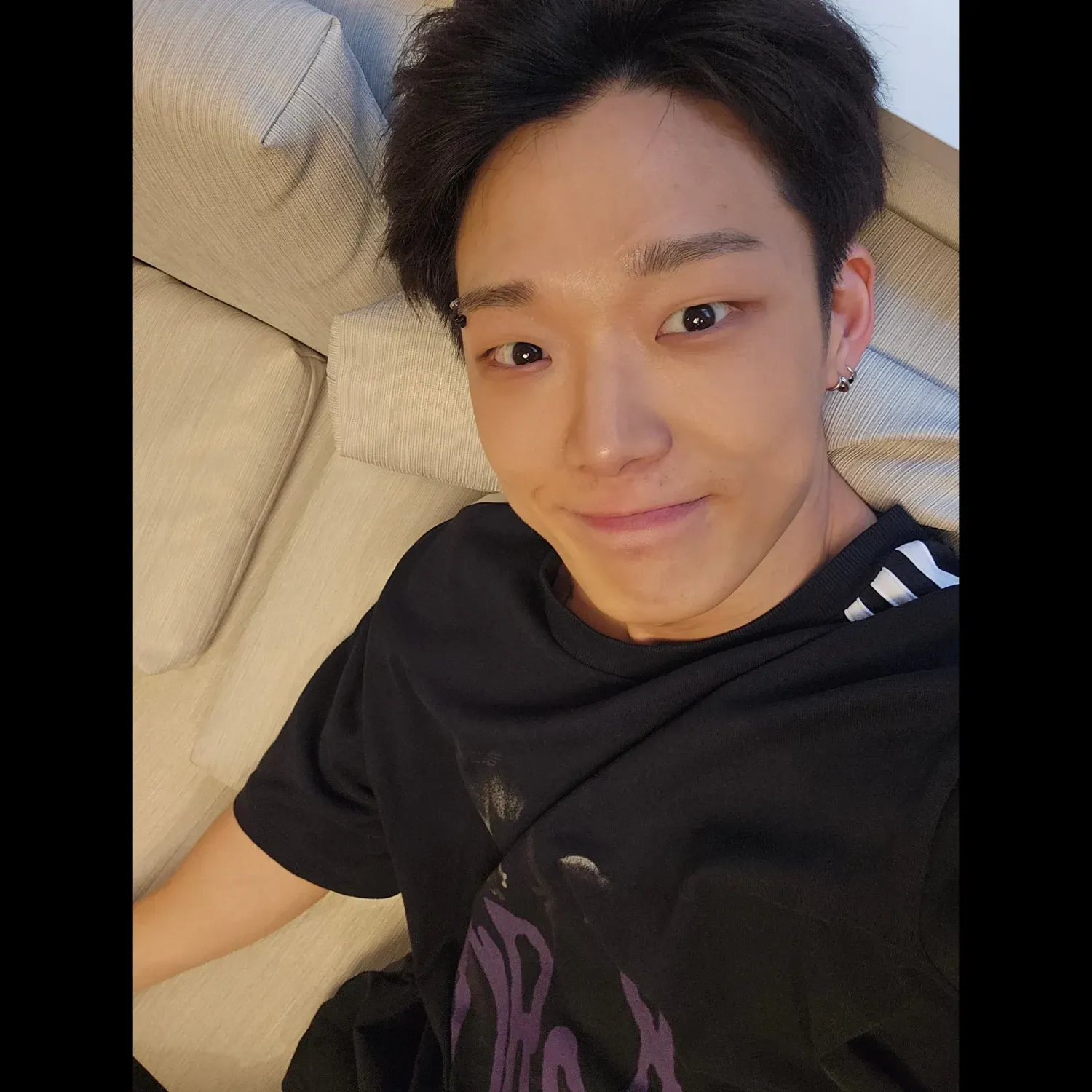 A moment captured by BOBBY (iKON)'s fan