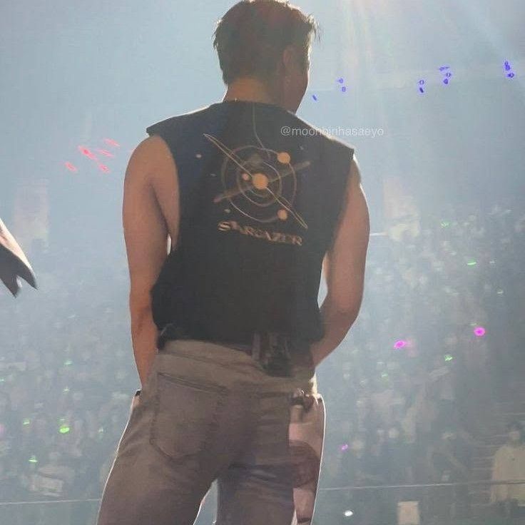 A moment captured by Moonbin (ASTRO)'s fan