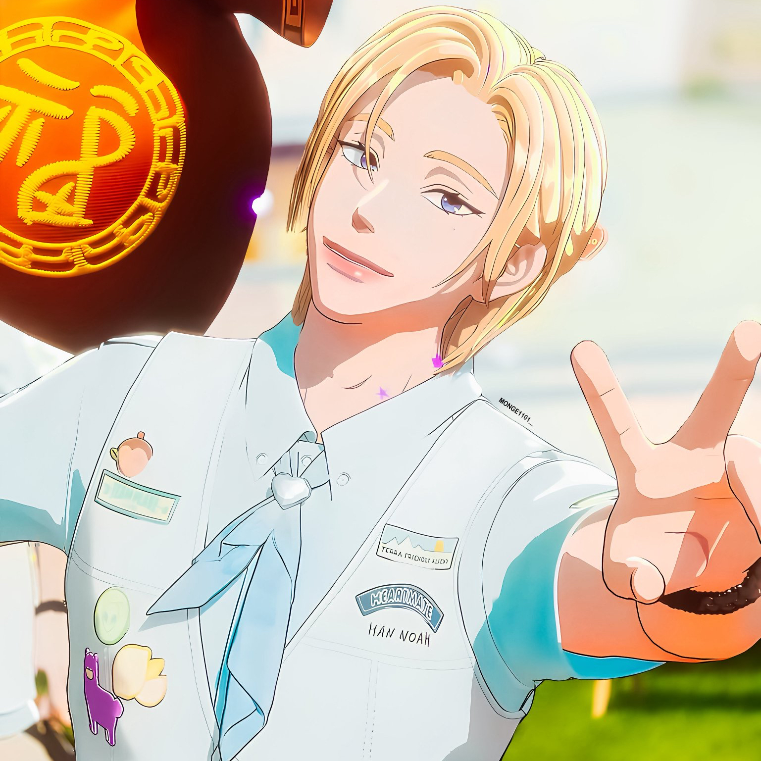 A moment captured by Noah (PLAVE)'s fan