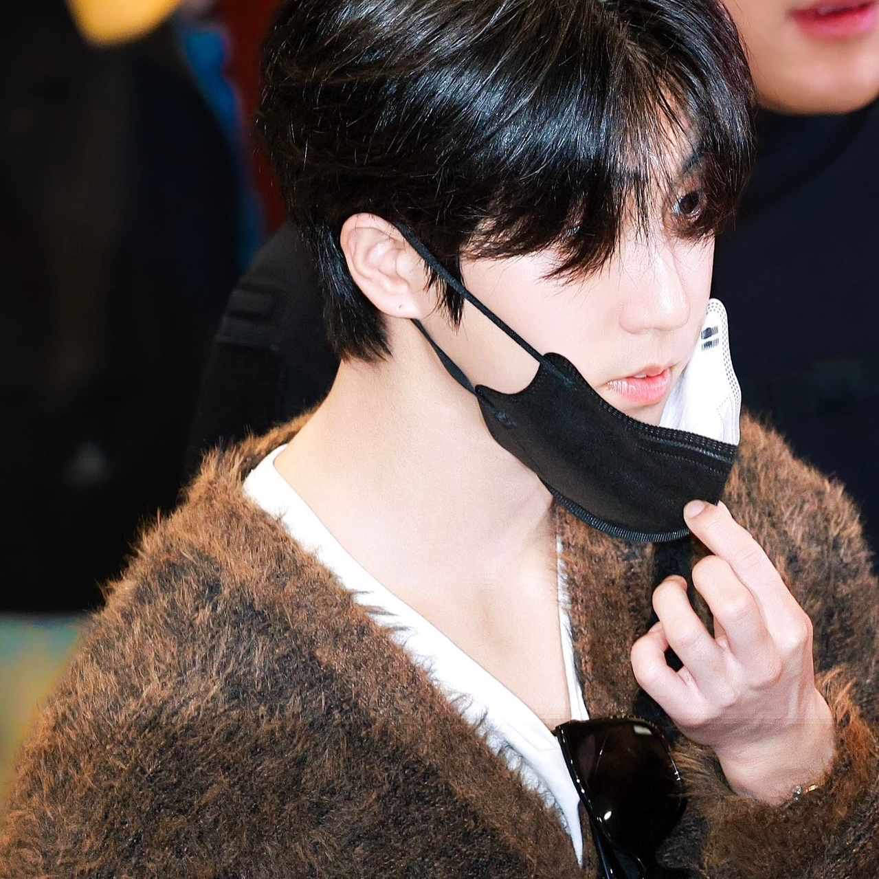 A moment captured by HAN (Stray Kids)'s fan