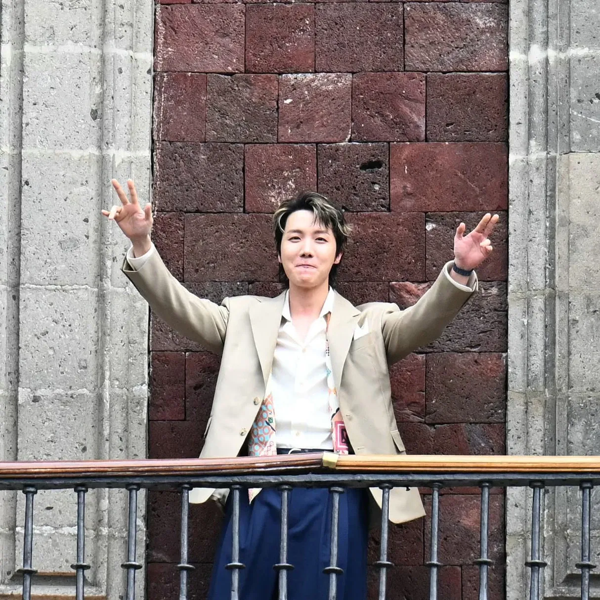 J-hope (防彈少年團)粉絲拍下的瞬間