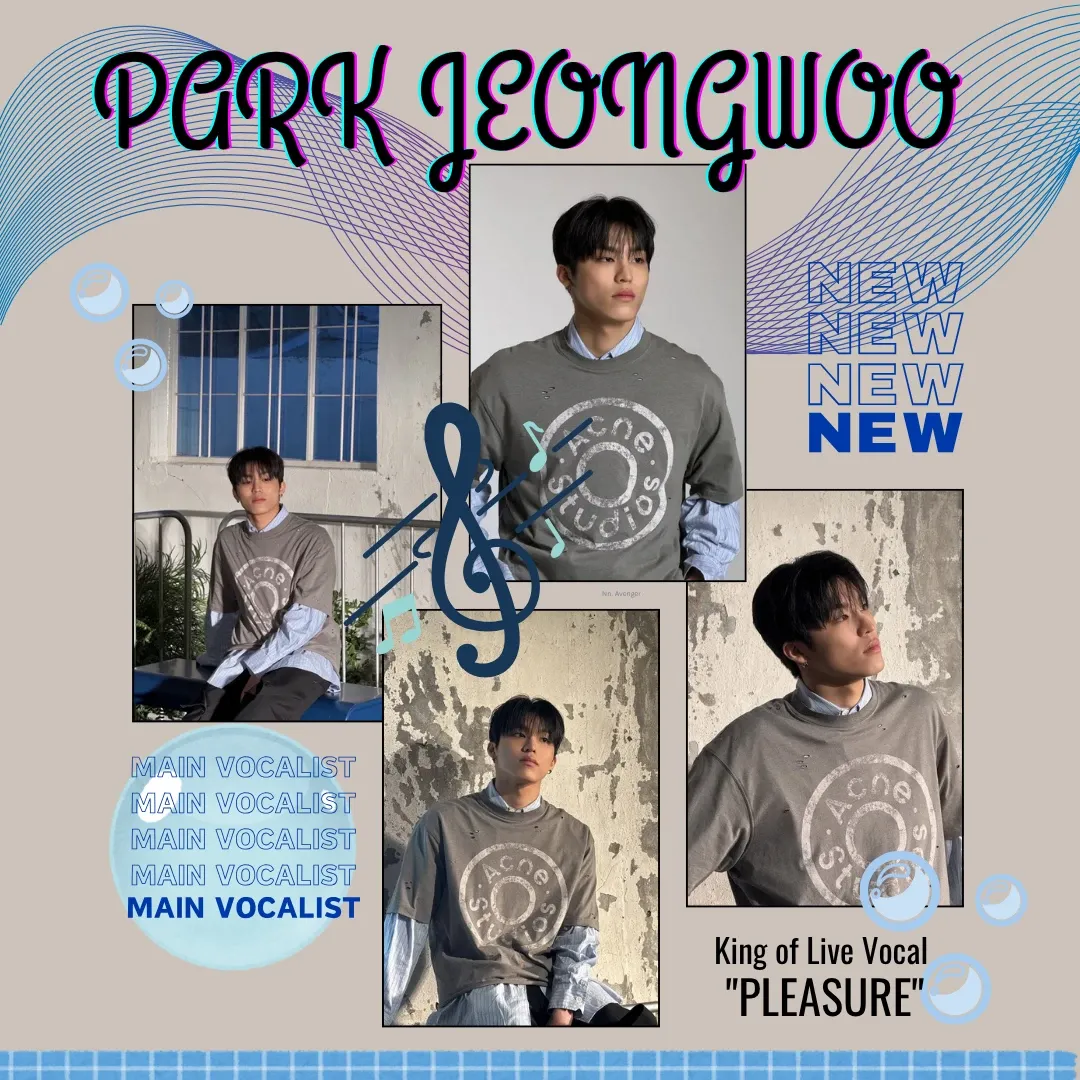 Recent activity shot of Park Jeongwoo (TREASURE)