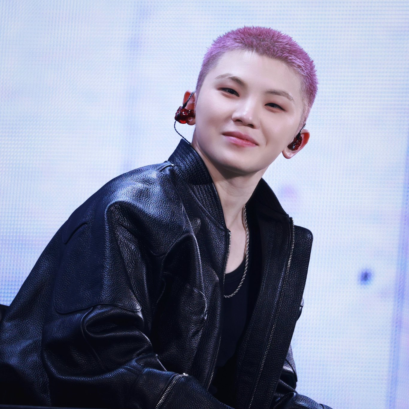 Recent activity shot of Woozi (SEVENTEEN)