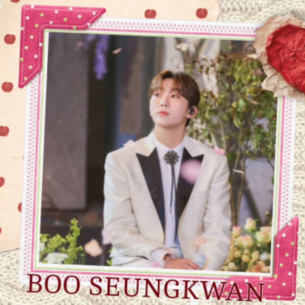 Behind-the-scenes cut of Seungkwan (SEVENTEEN)