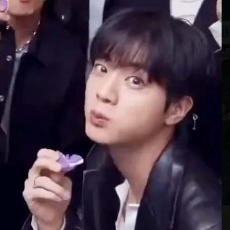 A moment captured by Jin (BTS)'s fan