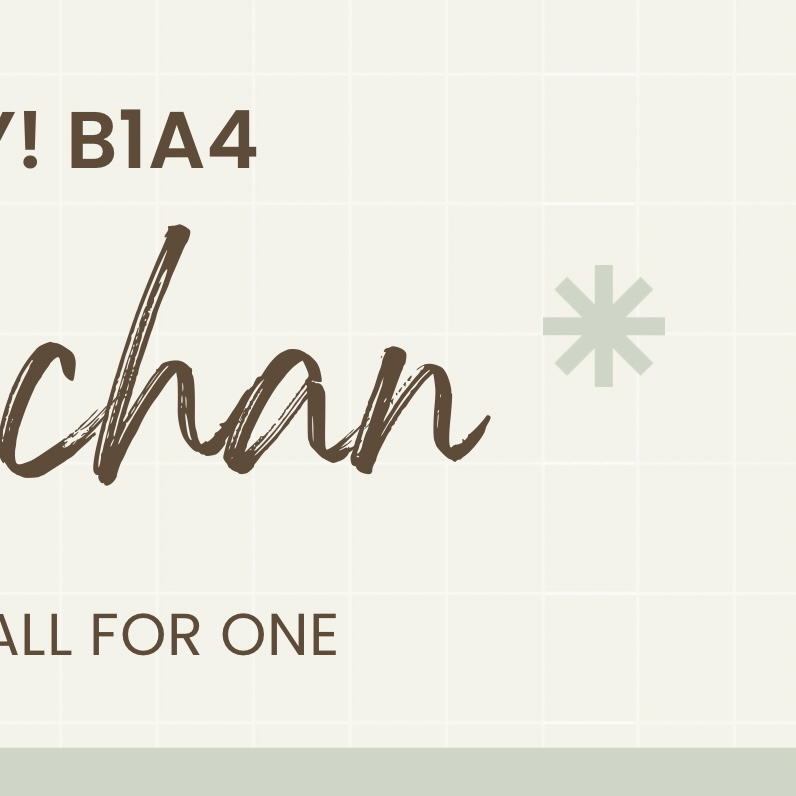 Recent activity shot of Gongchan (B1A4)