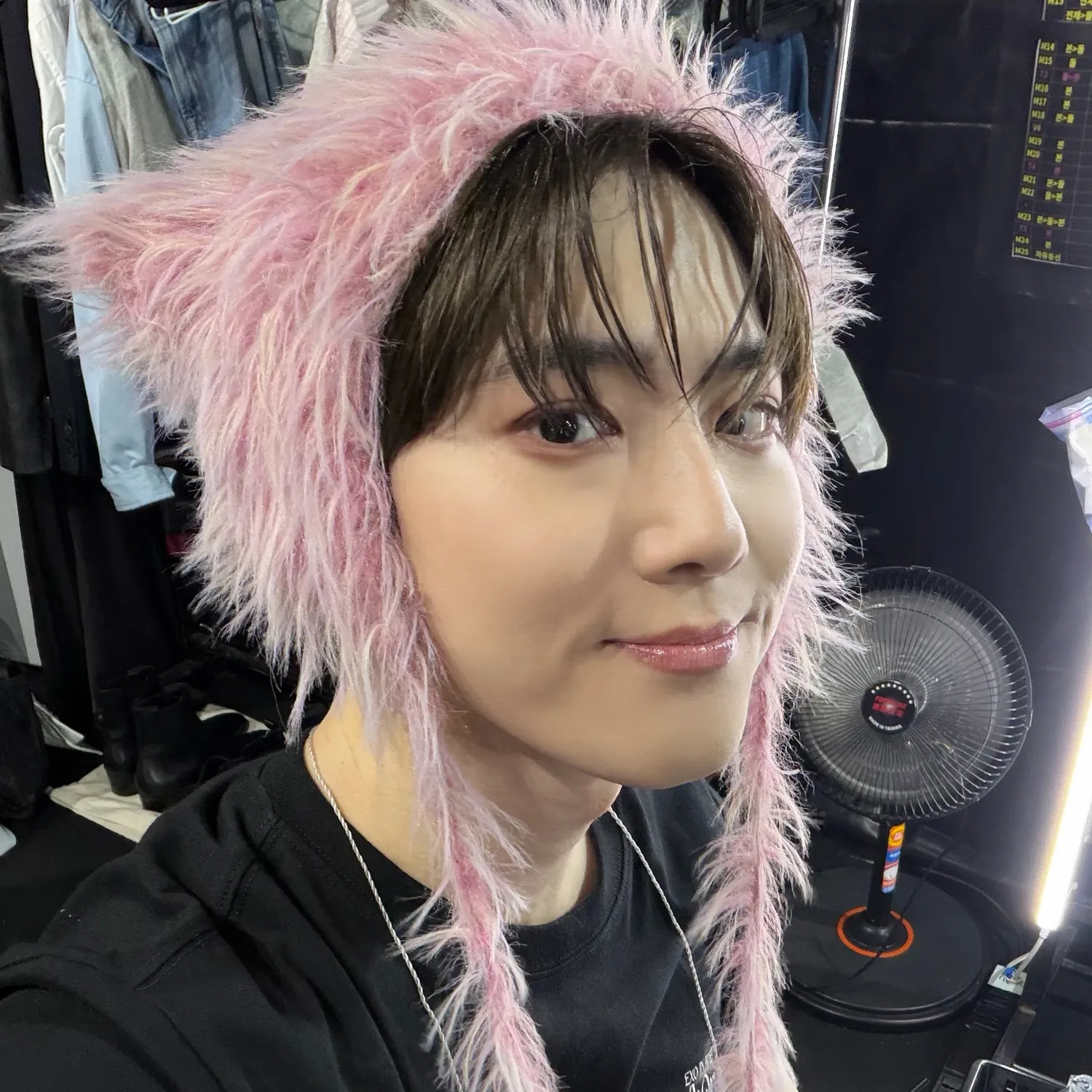 Momen yang diabadikan oleh penggemar Suho (EXO)