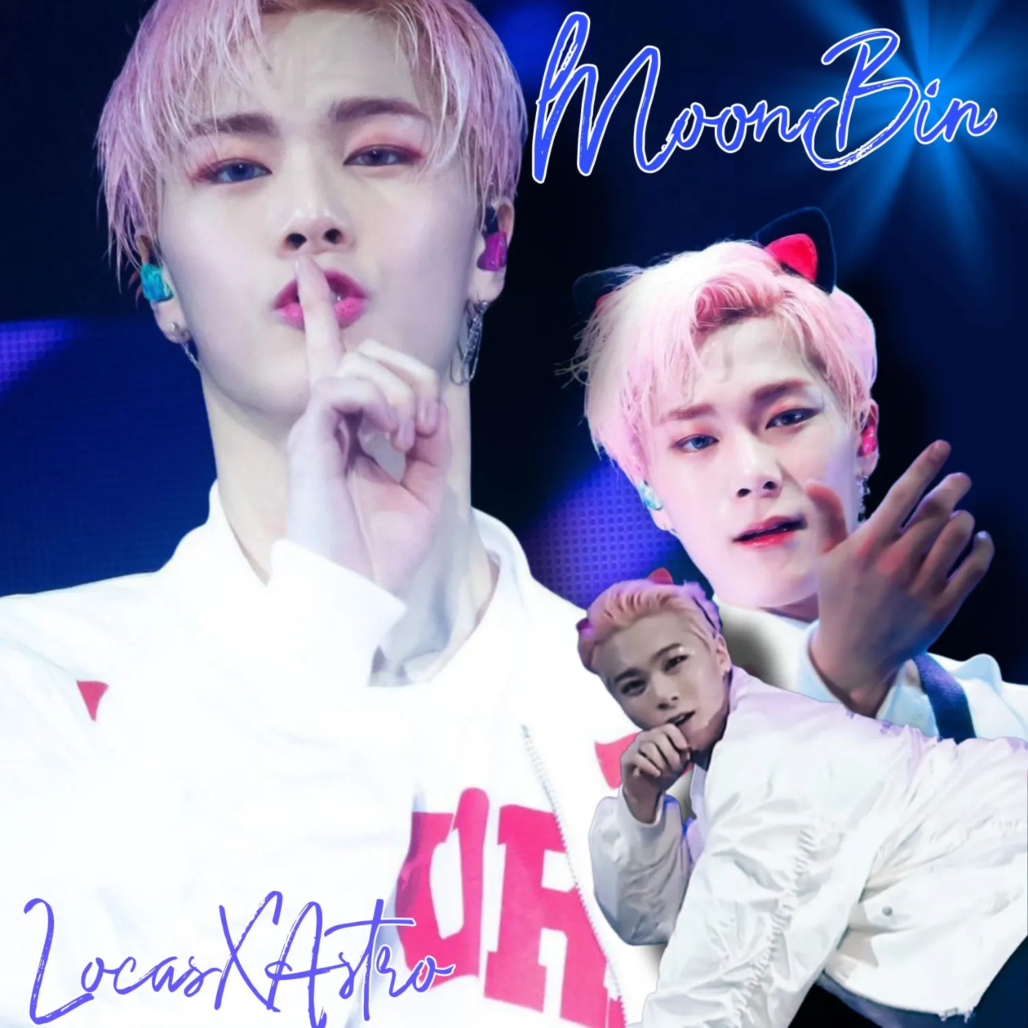 A moment captured by Moonbin (ASTRO)'s fan