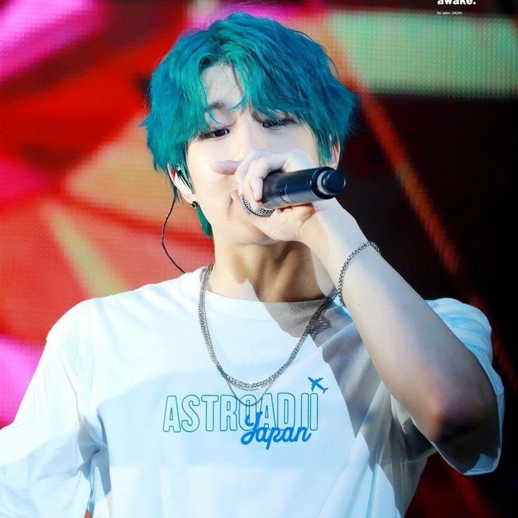 Recent activity shot of Jinjin (ASTRO)